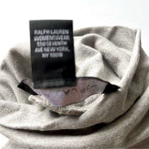 Ralph Lauren Black Label Heather Gray Turtleneck Size L - Picture 8 of 8